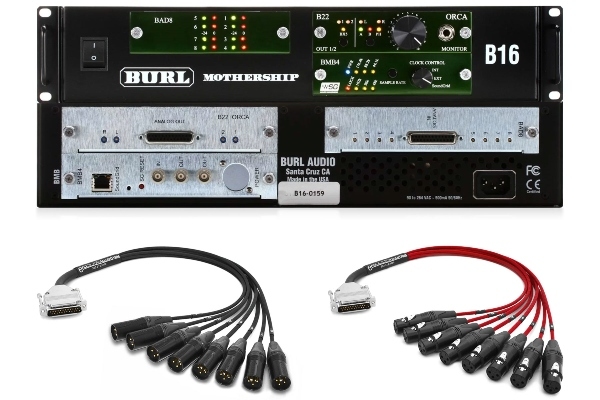 Burl Audio B16 Mothership BMB4 | 8x4 Mothership Bundle with Monitor Control | SoundGrid