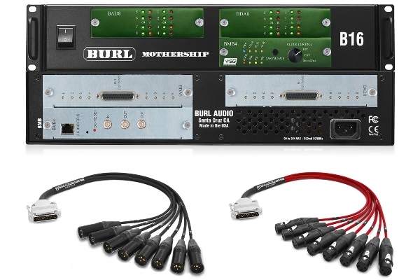 Burl Audio B16 Mothership BMB4 | 8x8 Mothership Bundle | SoundGrid