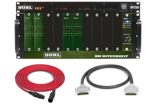 Burl Audio B80 Mothership BMB3 Dante | 16x16 Modular AD/DA Converter