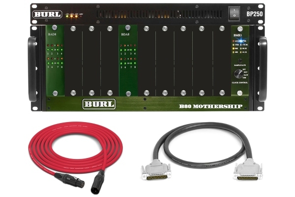 Burl Audio B80 Mothership BMB3 Dante | 8x8 Modular AD/DA Converter