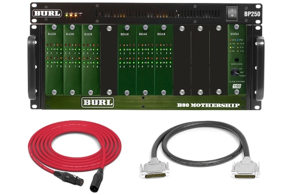 Burl Audio B80 Mothership BMB4 Waves Soundgrid | 24x24 Modular AD/DA Converter