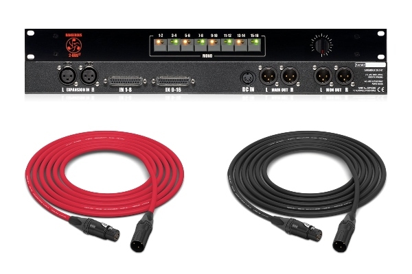 Dangerous Music 2-BUS LT Package with Optional Custom Mogami & Neutrik Gold Cabling