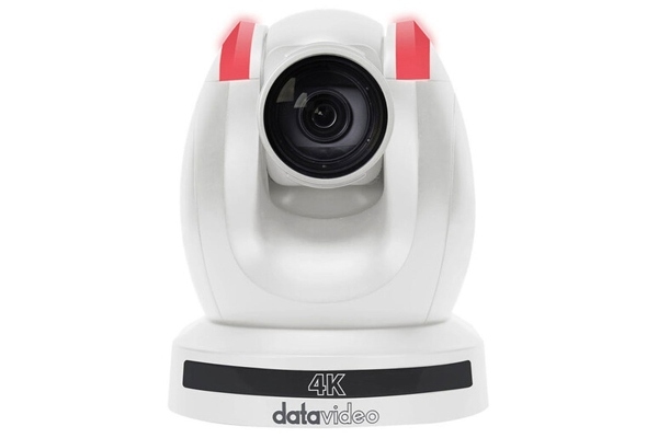 DataVideo PTC-305NDI | 4K NDI|HX PTZ Camera with Auto Tracking (White)