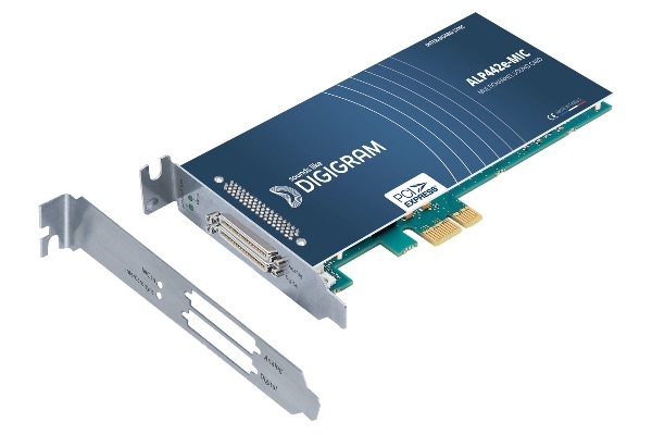 Digigram ALP442e-MIC | Multichannel PCIe Sound Card with 4 Mic/Line Inputs