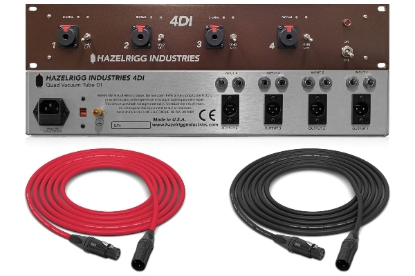 Hazelrigg Industries 4DI | Vacuum Tube 4-channel Direct Injection Box