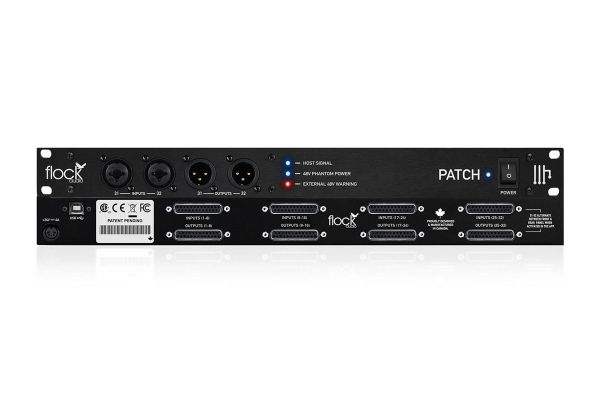 Flock Audio PATCH | 32x32 Digitally-controlled Analog Patchbay