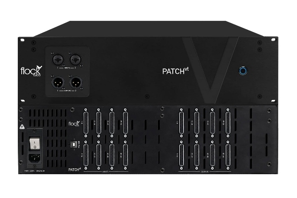 Flock Audio Patch VT | 64x64 128-Point Patch Bay