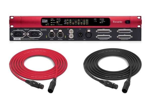 Focusrite RedNet A16R MkII | 16x16 Analog Interface for Dante Networks