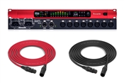 Focusrite RedNet MP8R | 8-Channel Remote-Controlled Microphone Preamp and A/D for Dante