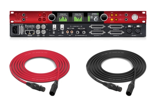 Focusrite Red 16Line | 64 x 64 Thunderbolt 3 Audio Interface for Pro Tools | HD