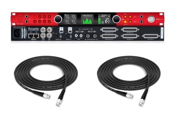 Focusrite Red 8Pre | Audio Interface with Thunderbolt 2, Pro Tools &amp; Dante Connectivity