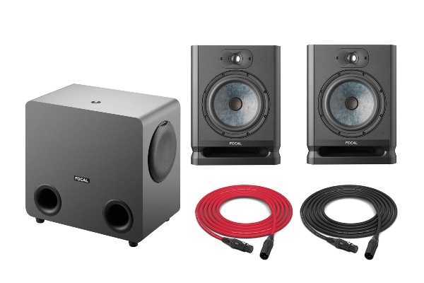 Focal Alpha 80 Evo Active 8" Monitors and Sub One Subwoofer Kit