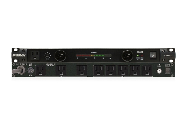 Furman PL-PLUSC | 15A Standard Power Conditioner with Voltmeter