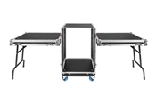 Gator GTOUR16U-TBL | ATA Road Rack Case w/ Dual Fold-Out Tables