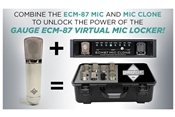 Gauge ECM-87 Classic | Cardioid Condenser Virtual Mic Locker Kit