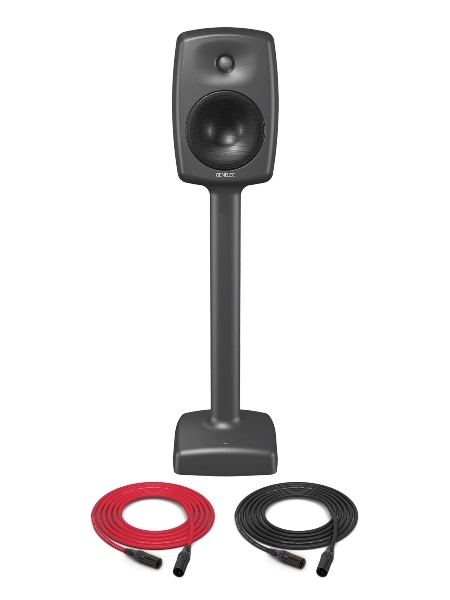 Genelec 6040R Smart Active | 6.5" 300W Standing Loudspeaker | Single (Dark Gray)