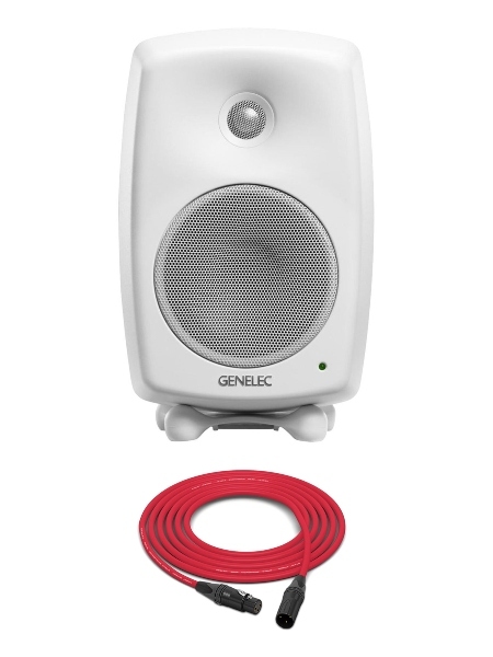 Genelec 8030C | Active Studio Monitor | Single (White)