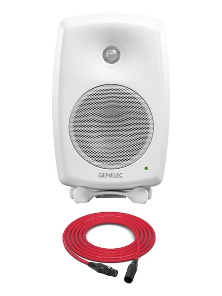 Genelec 8330A SAM | 5" 2-Way Smart Active Studio Monitor | Single (White)