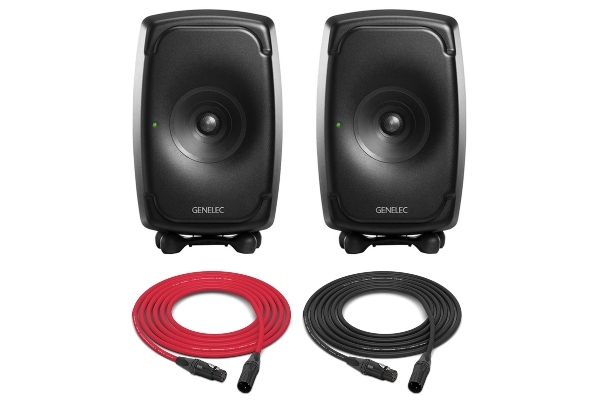 Genelec 8331A SAM | 3-Way Smart Active Studio Monitor | Pair (Black)