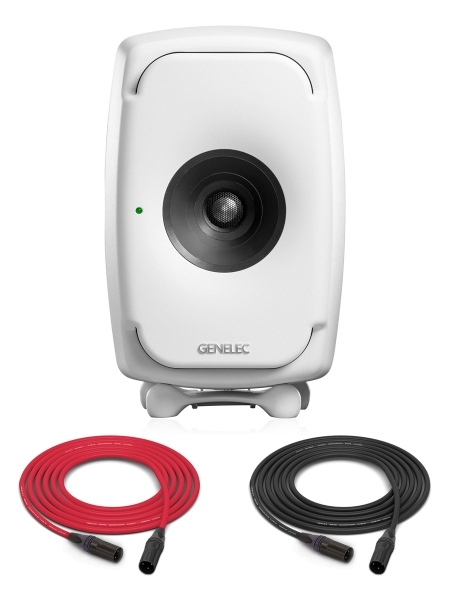 Genelec 8331A SAM | 3-Way Smart Active Studio Monitor | Single (White)