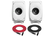 Genelec 8331A SAM | 3-Way Smart Active Studio Monitor | Pair (White)