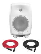 Genelec 8340A SAM | 6.5 2-Way Smart Active Studio Monitor | Single (White)