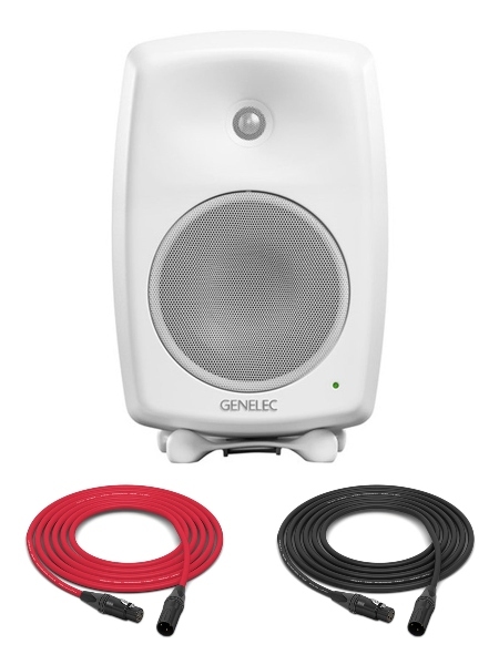 Genelec 8340A SAM | 6.5 2-Way Smart Active Studio Monitor | Single (White)