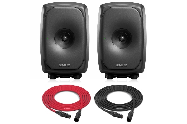 Genelec 8341A SAM | 3-Way Smart Active Studio Monitor | Pair (Producer Finish)