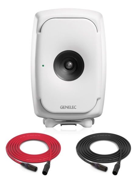 Genelec 8341A SAM | 3-Way Smart Active Studio Monitor | Single (White)