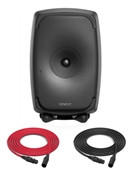 Genelec 8351BM SAM | 8.5" 3-Way Smart Active Studio Monitor | Single (Black)