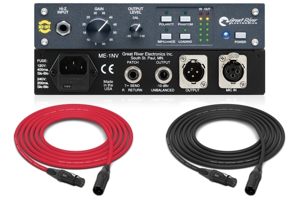 Great River ME-1NV | Mono Microphone Preamp