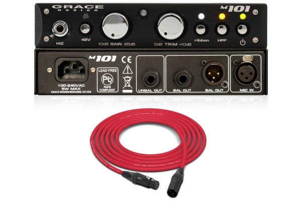 Grace Design M101 | Single Channel Microphone Preamp