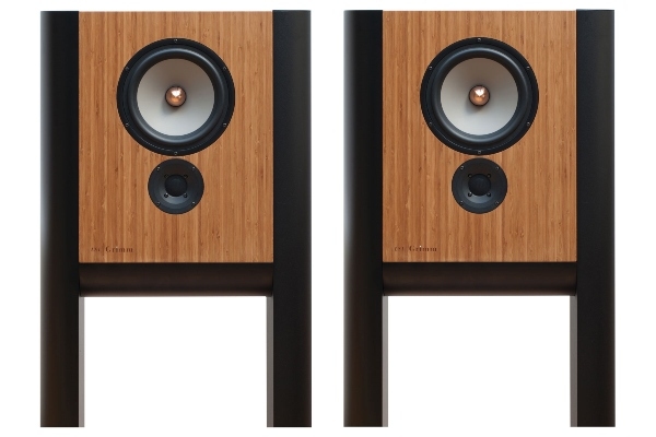 Grimm Audio LS1v2 | Loudspeaker Pair | Caramel Bamboo Veneer