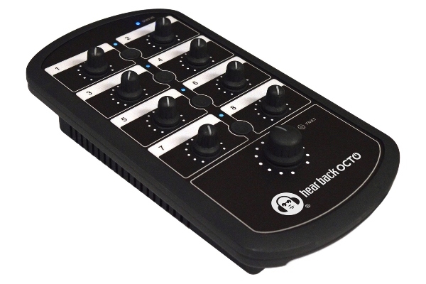 Hear Technologies Hear Back OCTO Mixer | 8-Channel Personal Monitor Mixer for Hear Back OCTO Hub