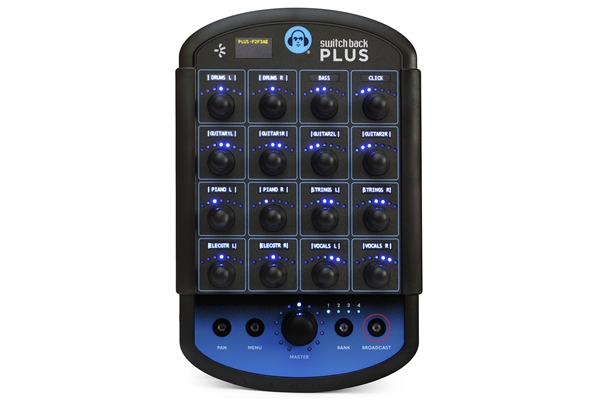 Hear Technologies Switch Back PLUS | All-in-One Dante Audio Interface, Mixer, and MIDI Control Surface