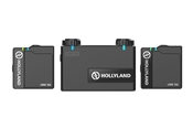 Hollyland LARK 150 | 2-Person Compact Digital Wireless Microphone System (2.4 GHz, Black)