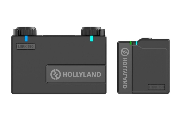 Hollyland LARK 150 | Solo Wireless Microphone System (2.4 GHz, Black)