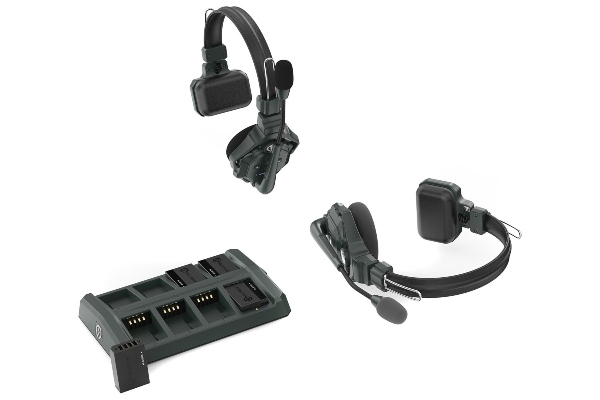 Hollyland Solidcom C1-2S | Full-Duplex Wireless DECT Intercom System with 2 Headsets (1.9 GHz)