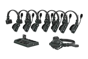Hollyland Solidcom C1-8S | Full-Duplex Wireless DECT Intercom System with 8 Headsets (1.9 GHz)