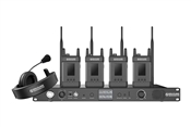 Hollyland Syscom 1000T-4B | Full-Duplex Intercom System with Four Beltpacks and Headsets