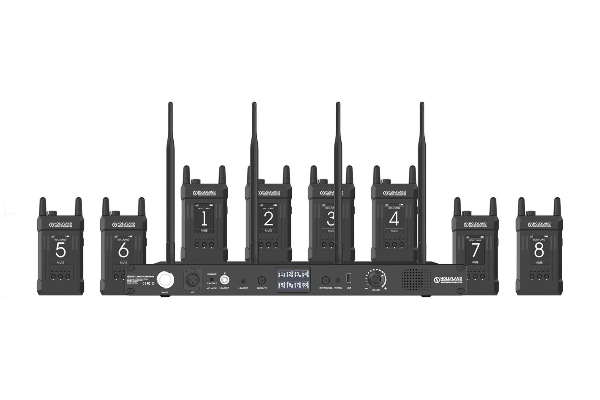 Hollyland Syscom 1000T-8B | Full-Duplex Intercom System with Eight Beltpacks and Headsets