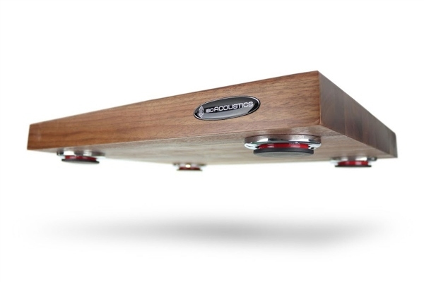 IsoAcoustics Delos 1815W1 | Turntable Isolation Board (Walnut)