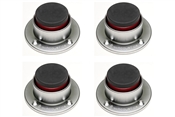 IsoAcoustics Stage 1 | Isolators for Guitar Amps, Cabinets, and Subwoofers (Set of 4)