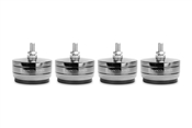IsoAcoustics Gaia Titan Rhea | Speaker Isolators | Pack of 4 (Stainless Steel)