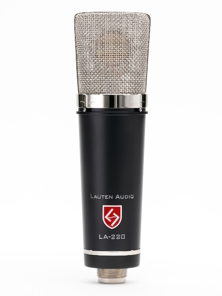 Lauten Audio Black Series LA-220 V2 | Two-Tone FET Studio Condenser Microphone