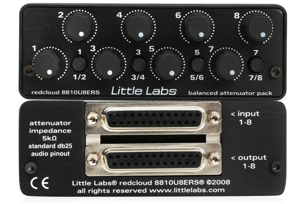 Little Labs Redcloud | 8 Channel Attenuator