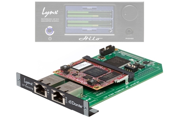 Lynx Studio Technology LT-DANTE | LSlot interface for Hilo