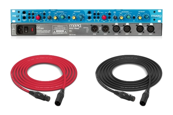 Maag Audio PREQ2 | Dual Mic/Line/DI Preamp with EQ