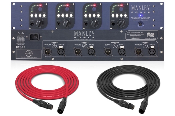 Manley Force | 4 Channel Microphone Preamplifier