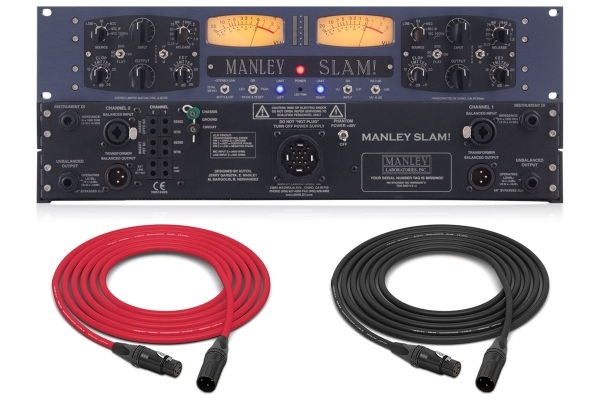 Manley SLAM! | Stereo Limiter + Microphone Preamp
